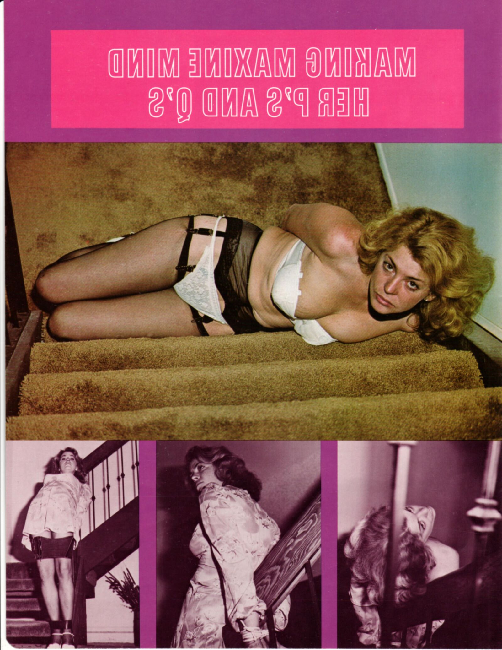 Vintage Bondage Magazine Taskmaster, частичный