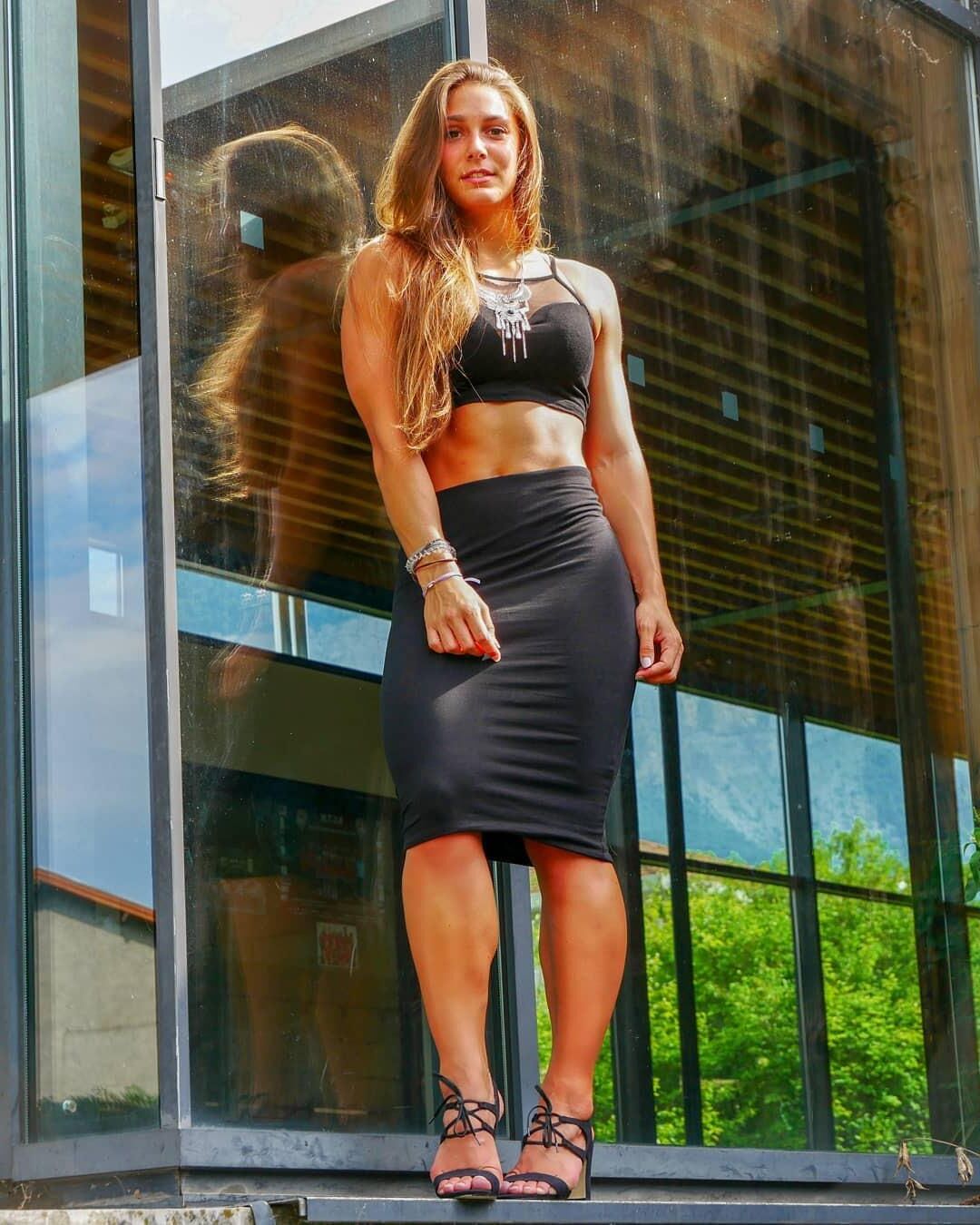 Französischer Fitgirl Auxane