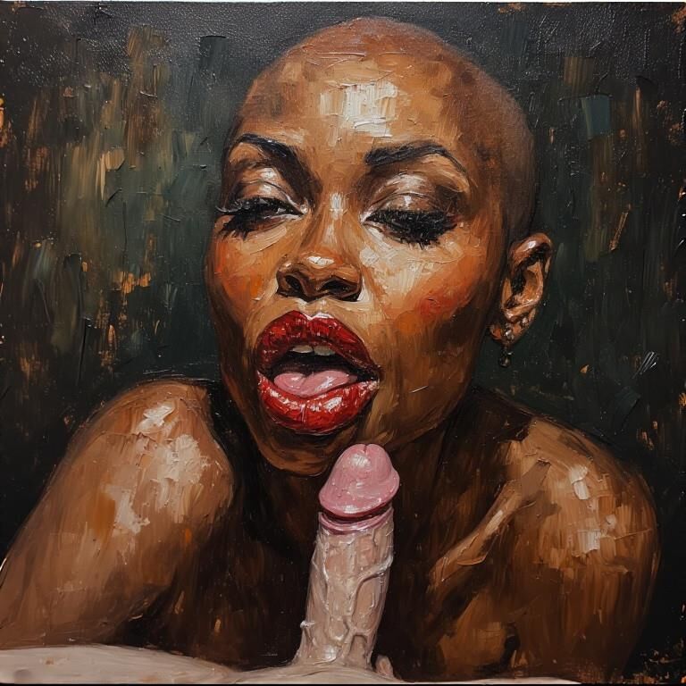 Die Kunst der Vergangenheit geht interracial