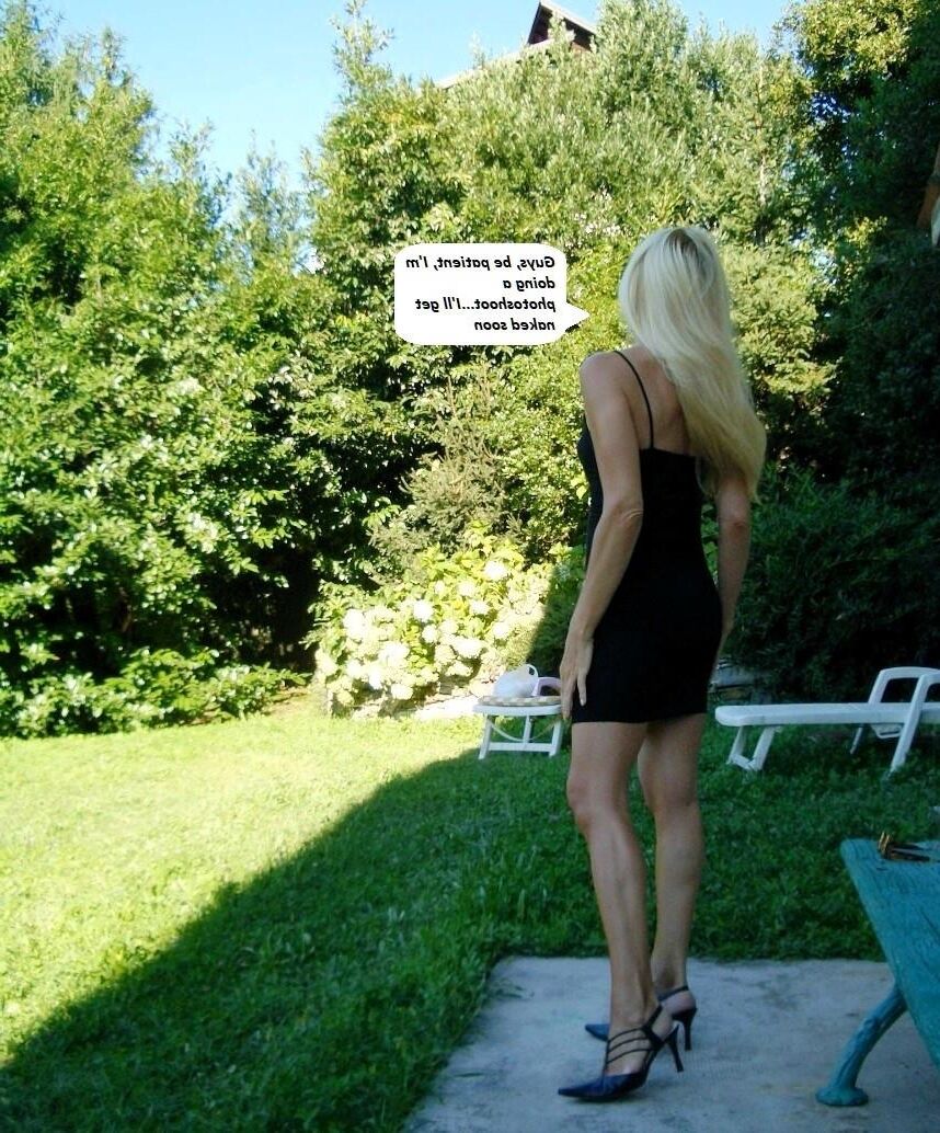 Mein Striptease im Freien