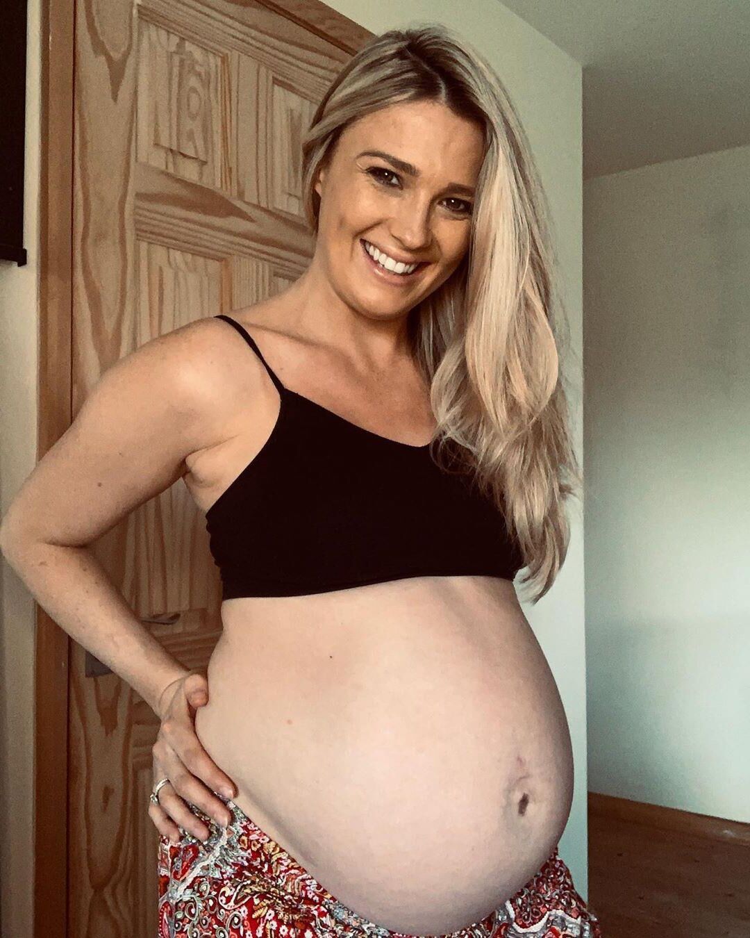 Stunning Pregnant Blonde 
