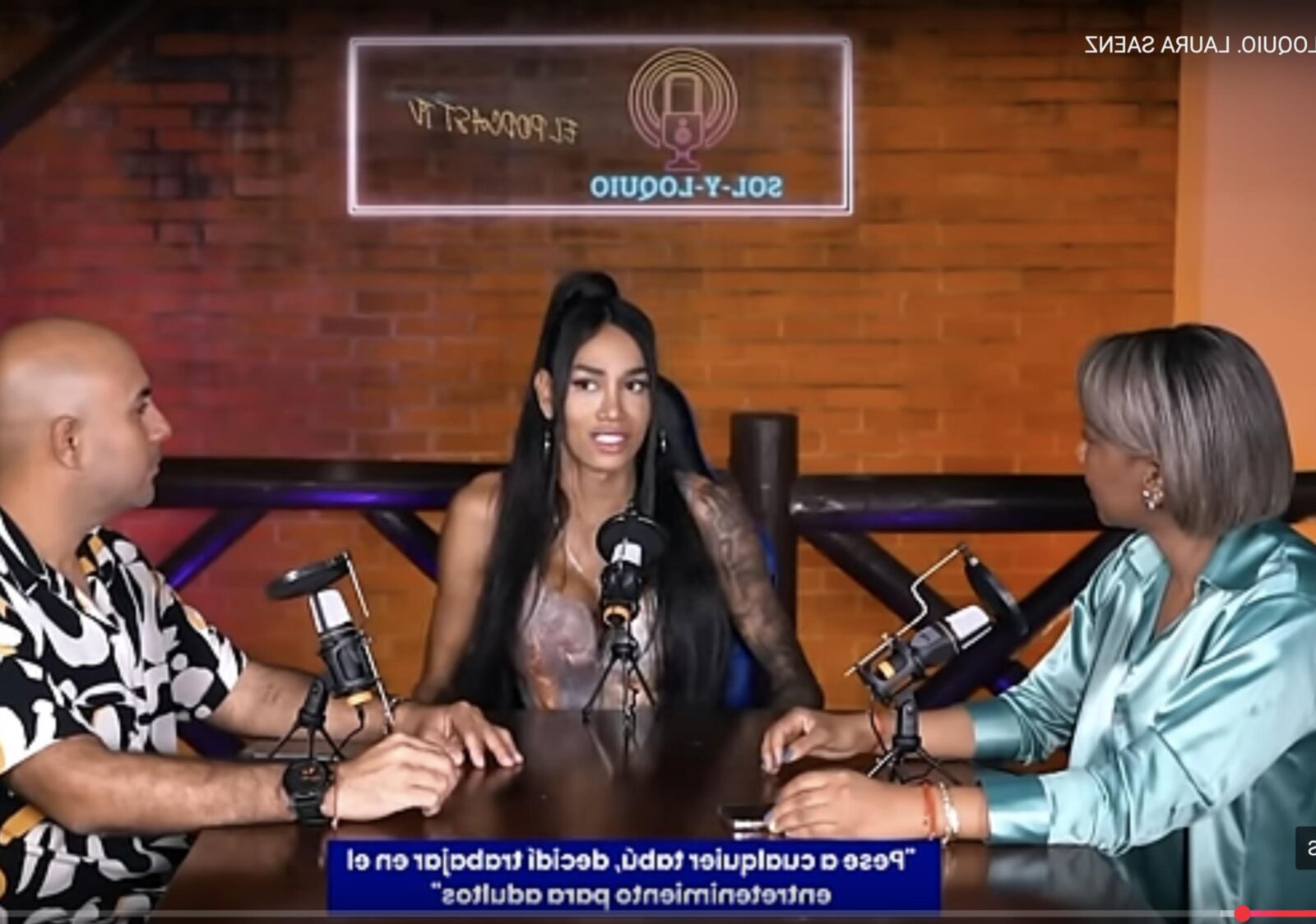 SWEET LAURA SAENZ GOES ON A PODCAST AND TALKS ABOUT HER LIFE