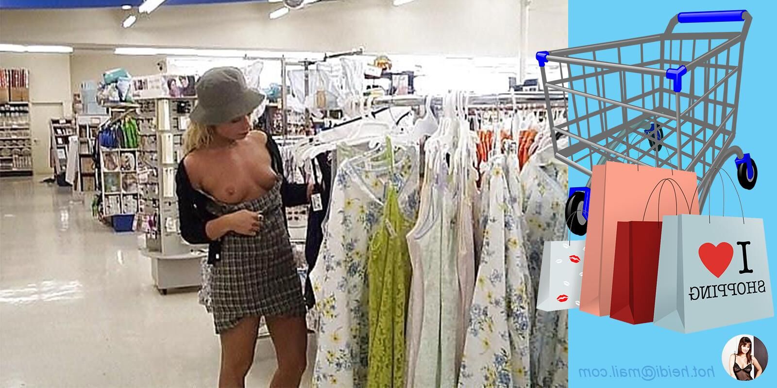 Public store flashing 