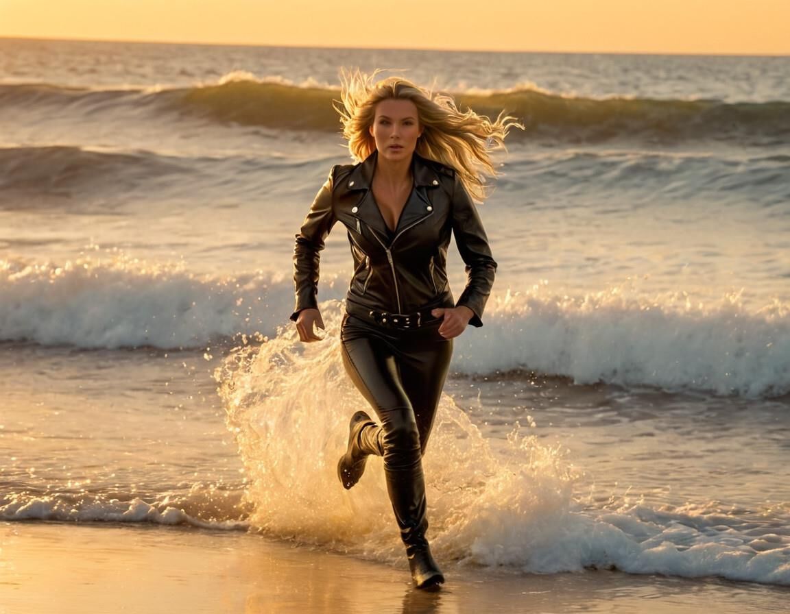 A.I. Sunbeach in Leather