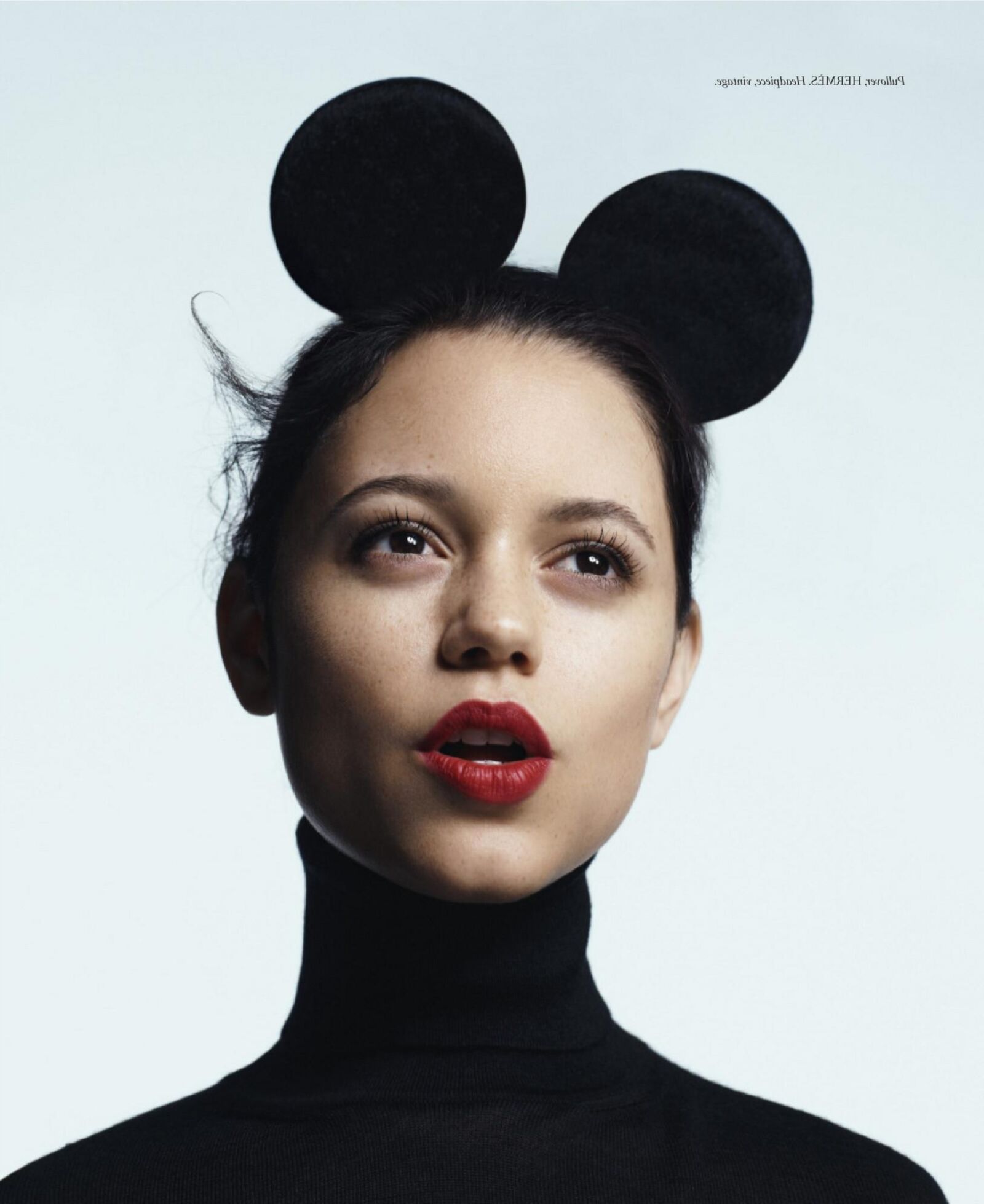 Jenna Ortega Willy Vanderperre for Harpers BAZAAR US Summer 