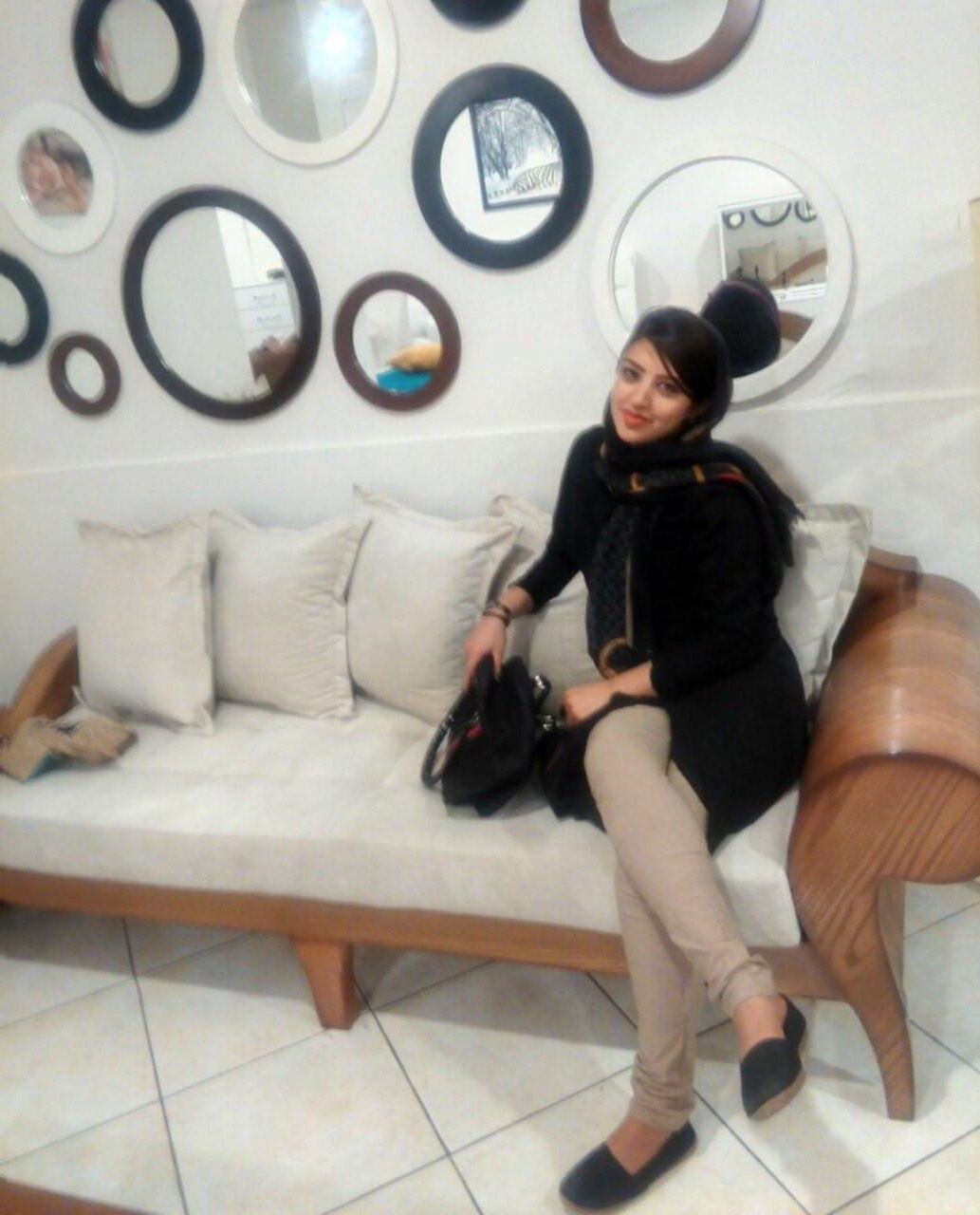 Sexy iranische Frau