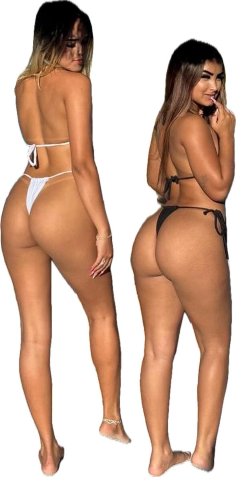 Latina Cute Big Butt Stickers 