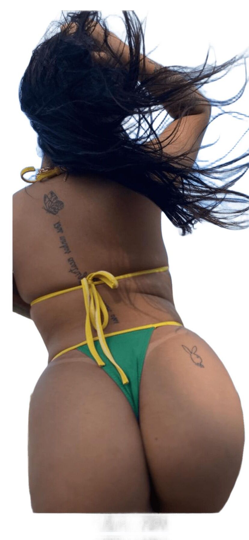 Latina Cute Big Butt Stickers 