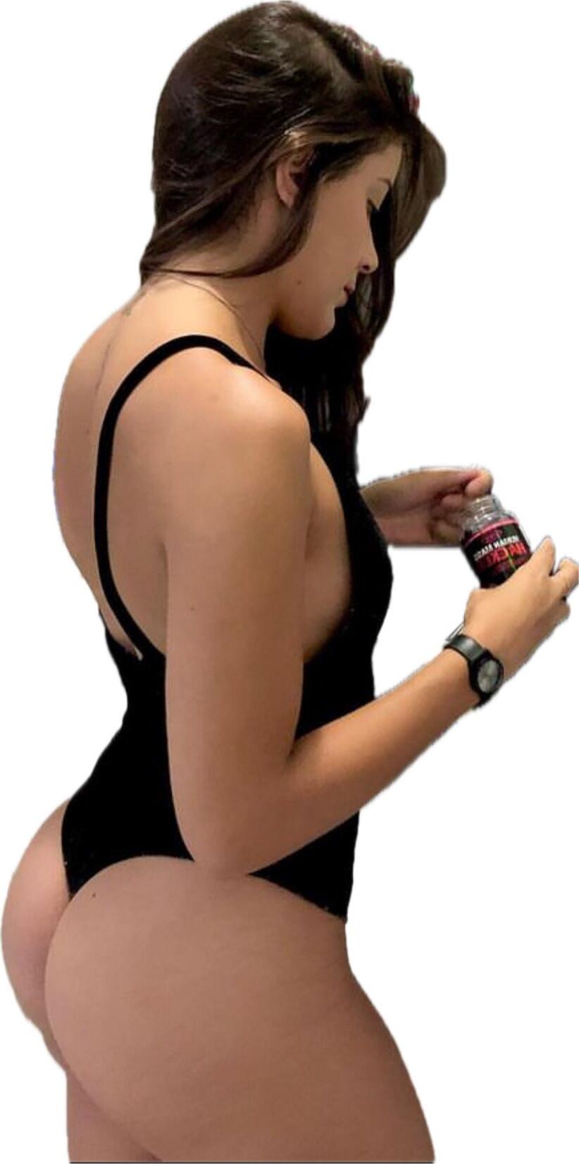 Latina Cute Big Butt Stickers 