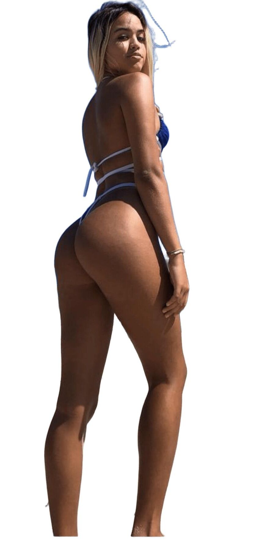 Latina Cute Big Butt Stickers 