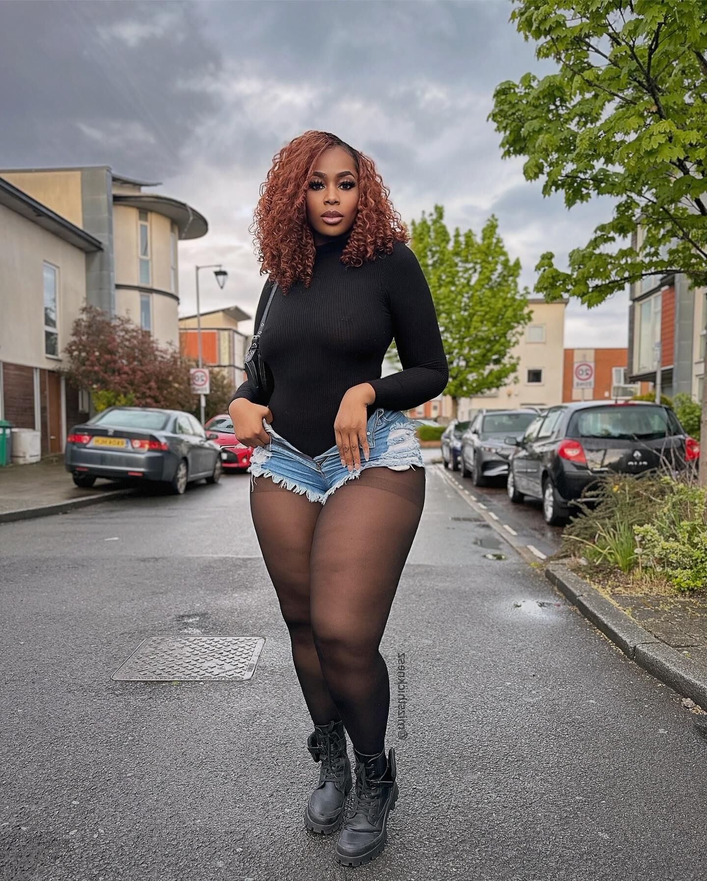 Ebony Strumpfhosen Schönheiten