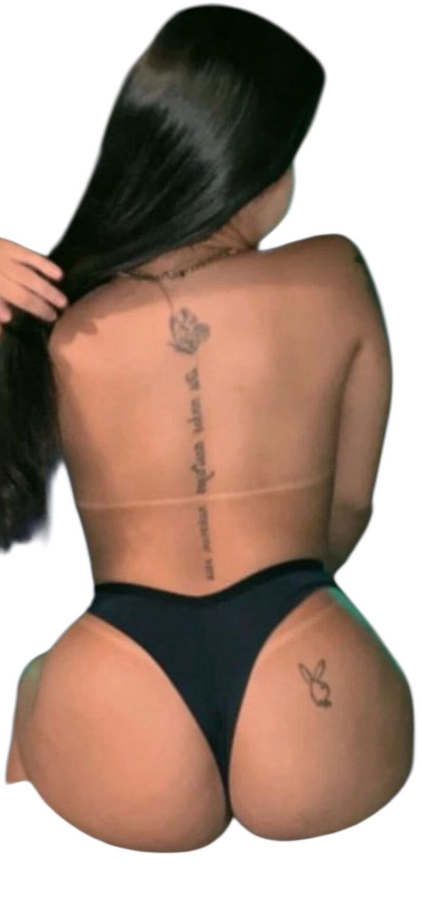 Latina Cute Big Butt Stickers 