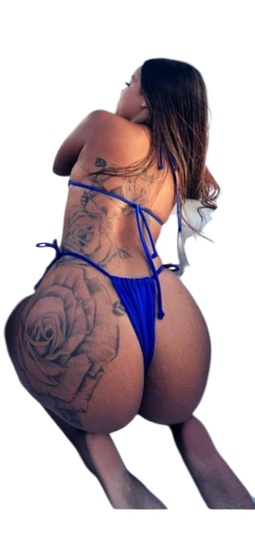 Latina Cute Big Butt Stickers 