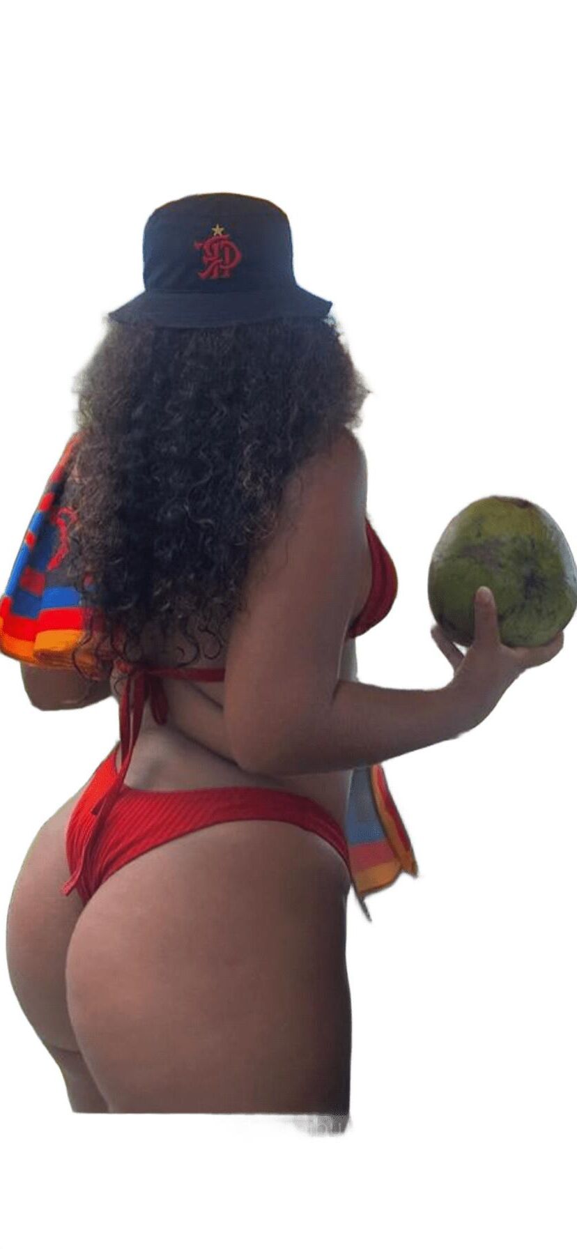 Latina Cute Big Butt Stickers 