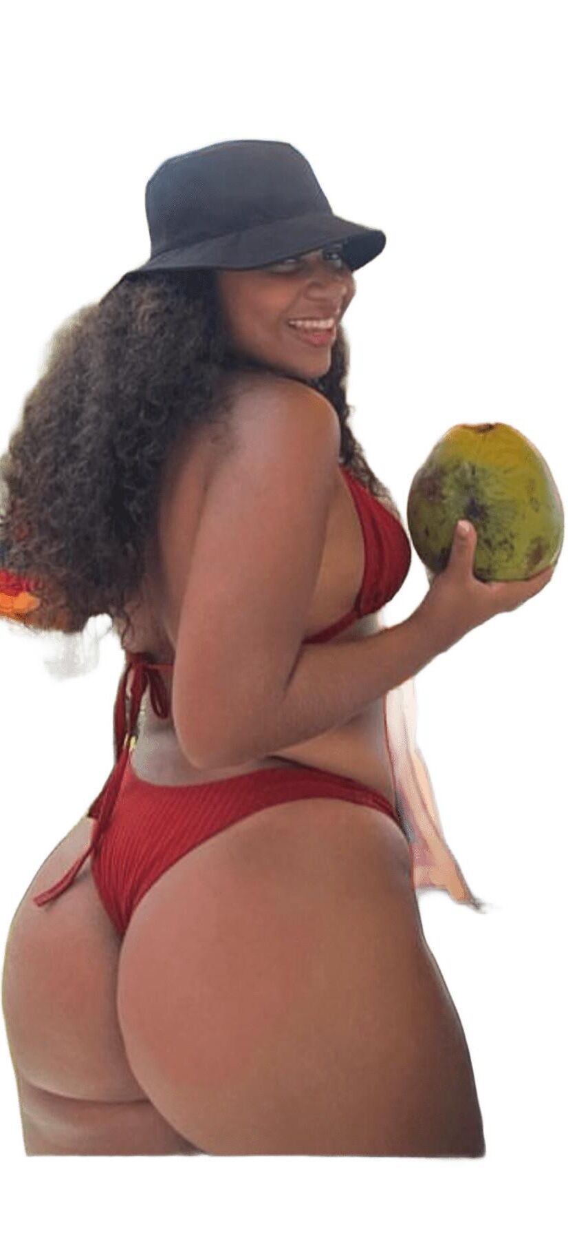 Latina Cute Big Butt Stickers 