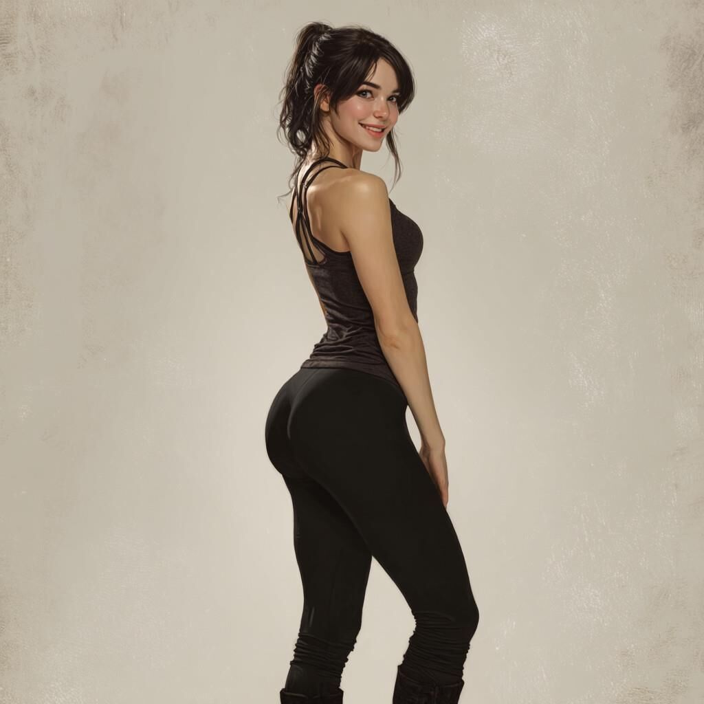 Women in Leggings I