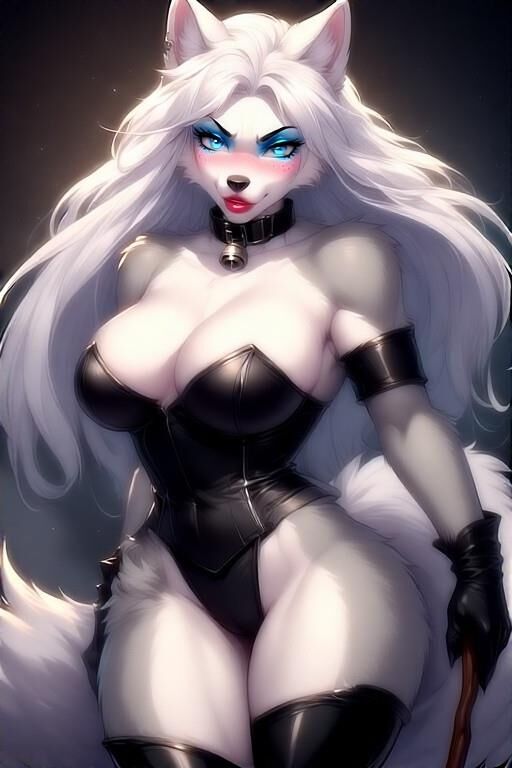 AI Furry Женская доминирующая Wolf Wolf