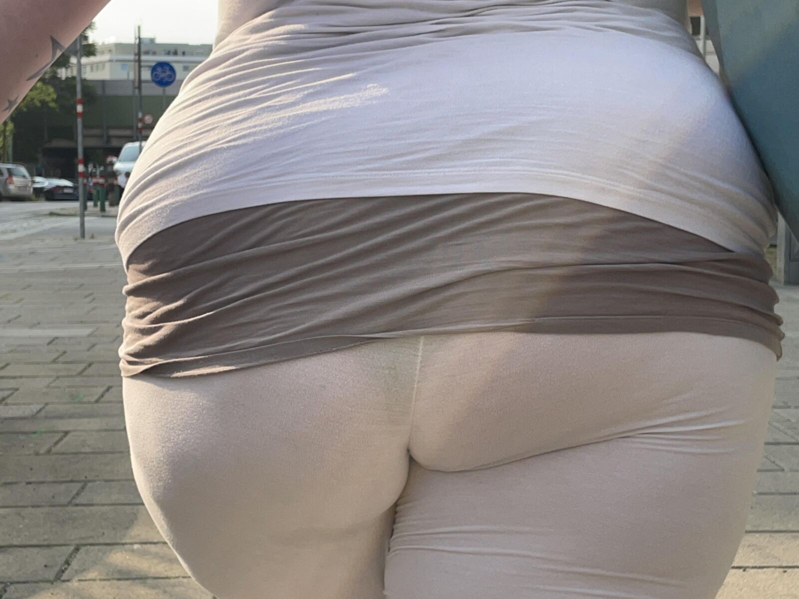 See through pants(ass)