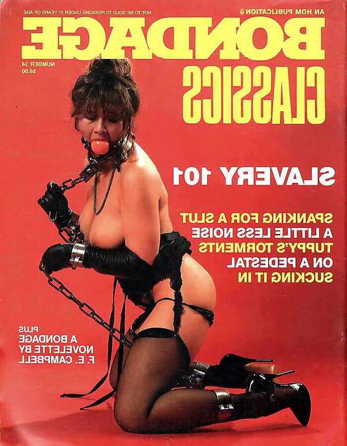 Sortiertes Bondage Magazine Covers