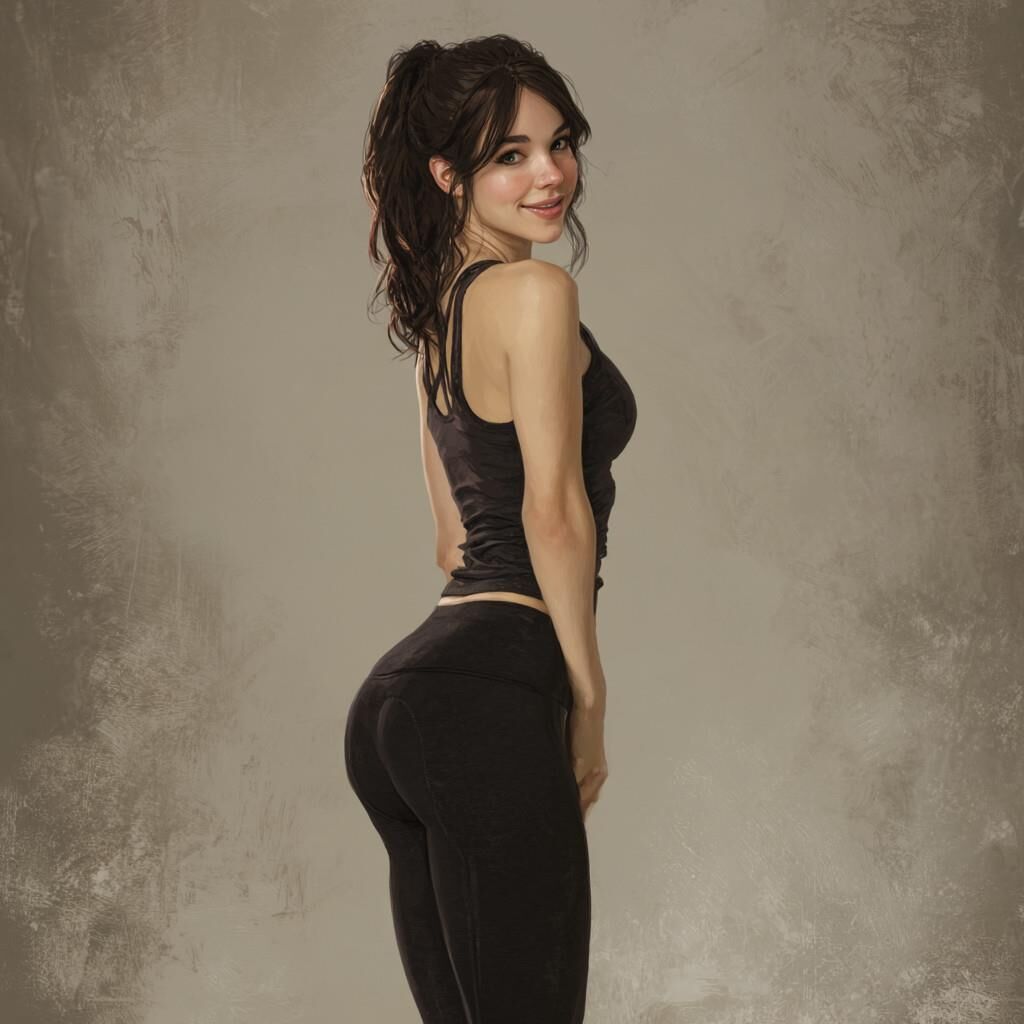 Women in Leggings I