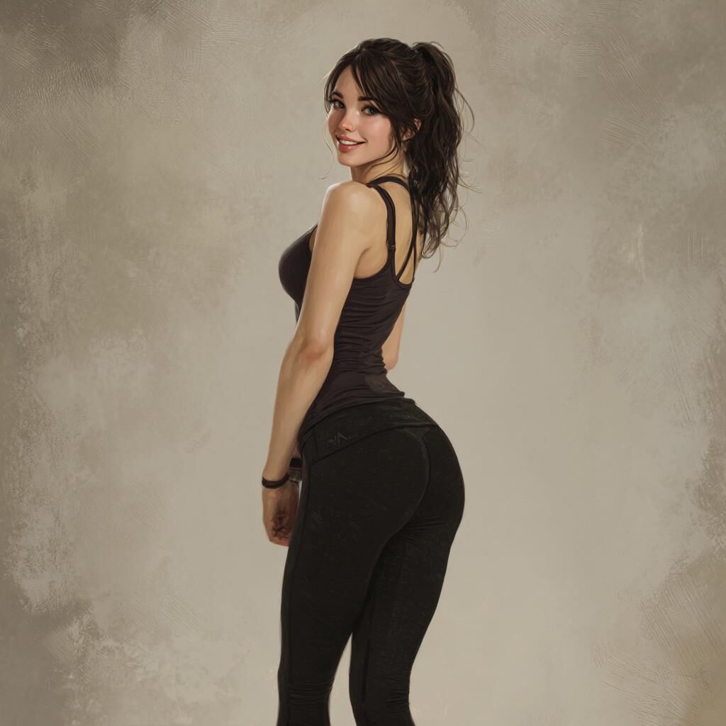 Women in Leggings I