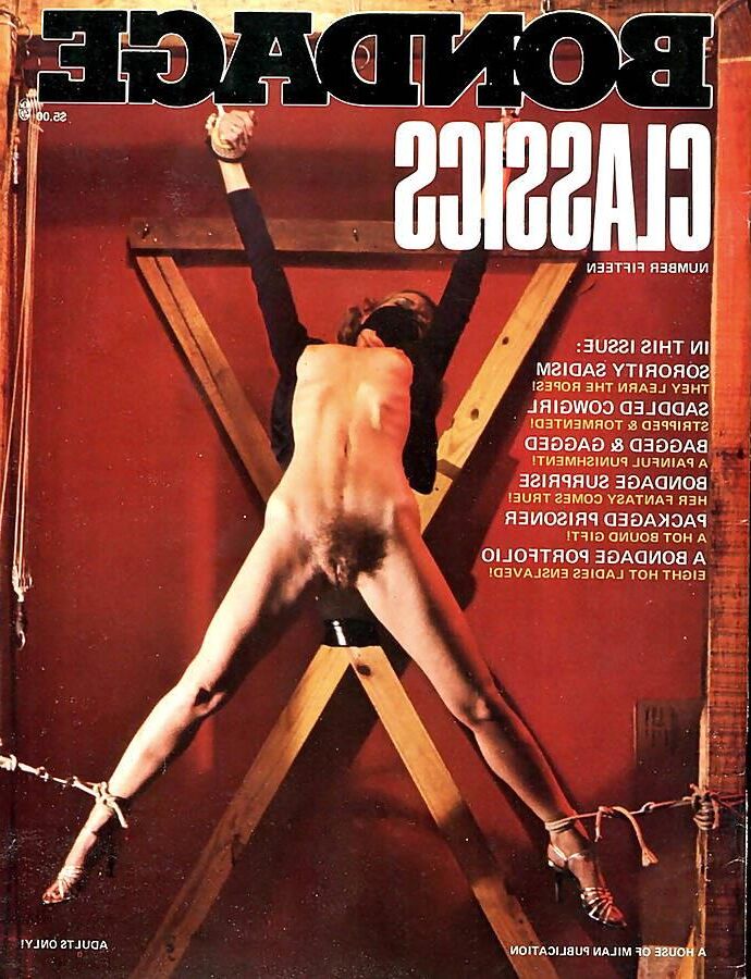 Sortiertes Bondage Magazine Covers