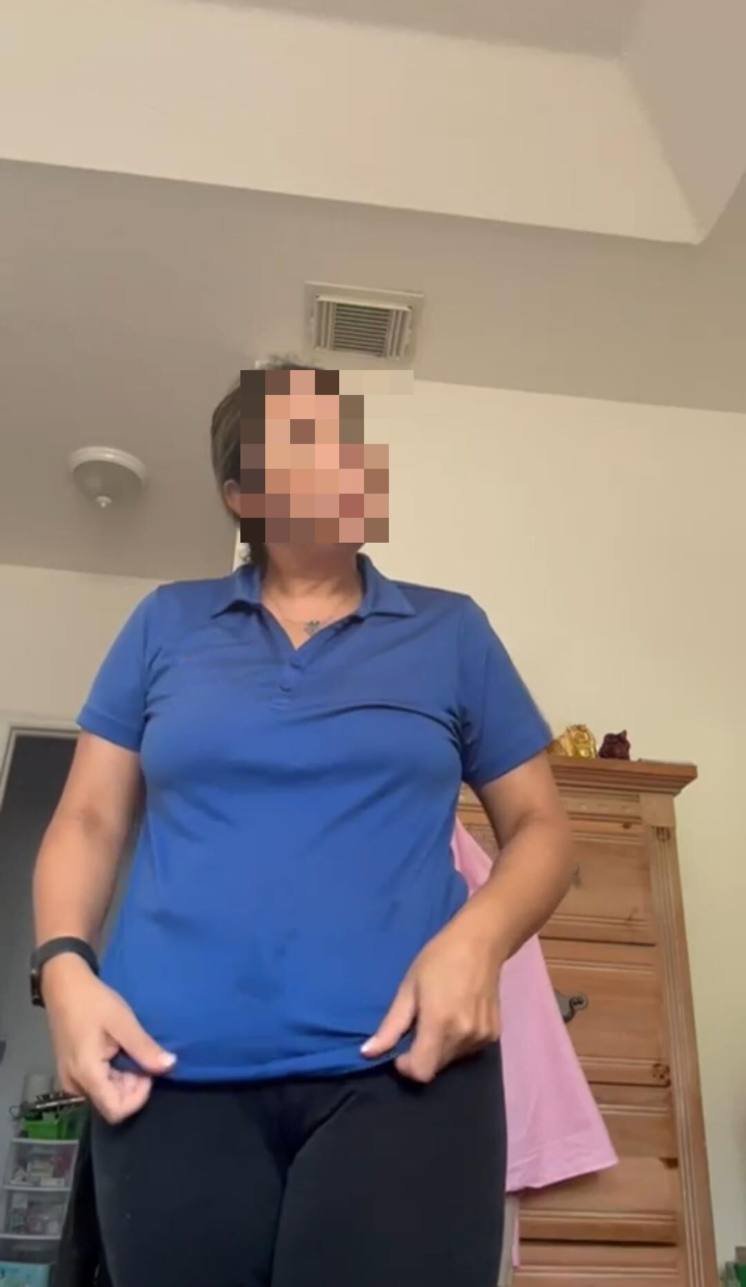 BBW in Black Laced Top Part 