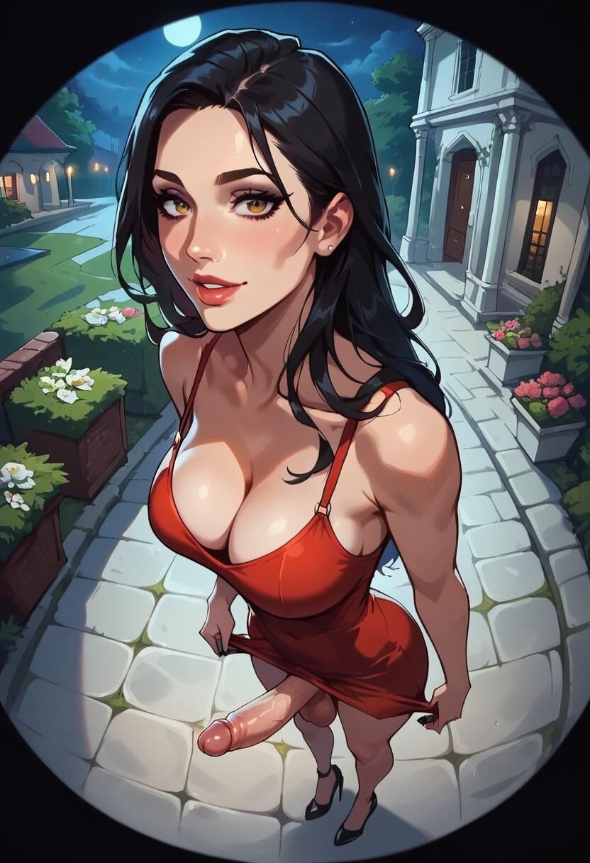 Dickgirls и Femboys / [Femboy / Shemale, без текста, без цензуры]