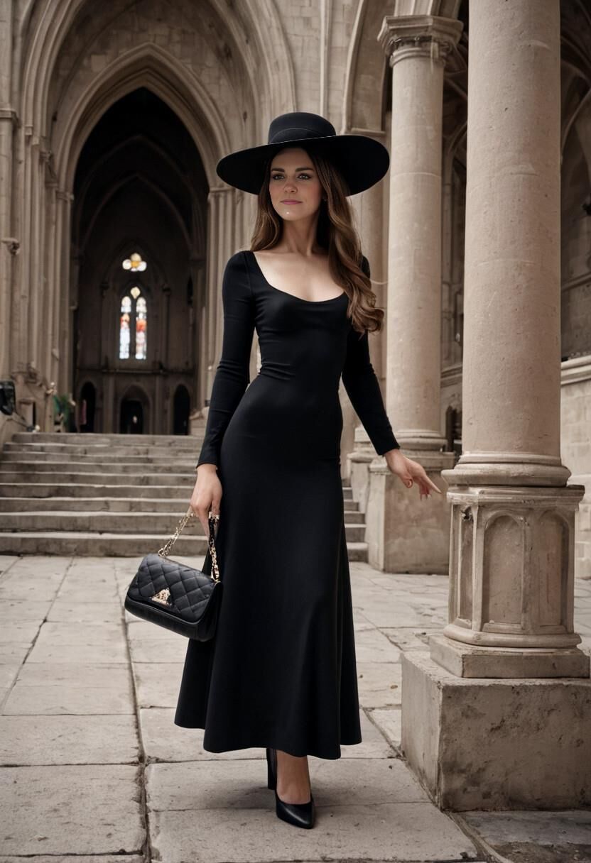 Ai Kate geht in die Kirche