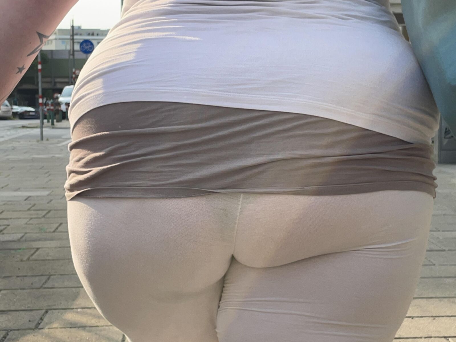 See through pants(ass)