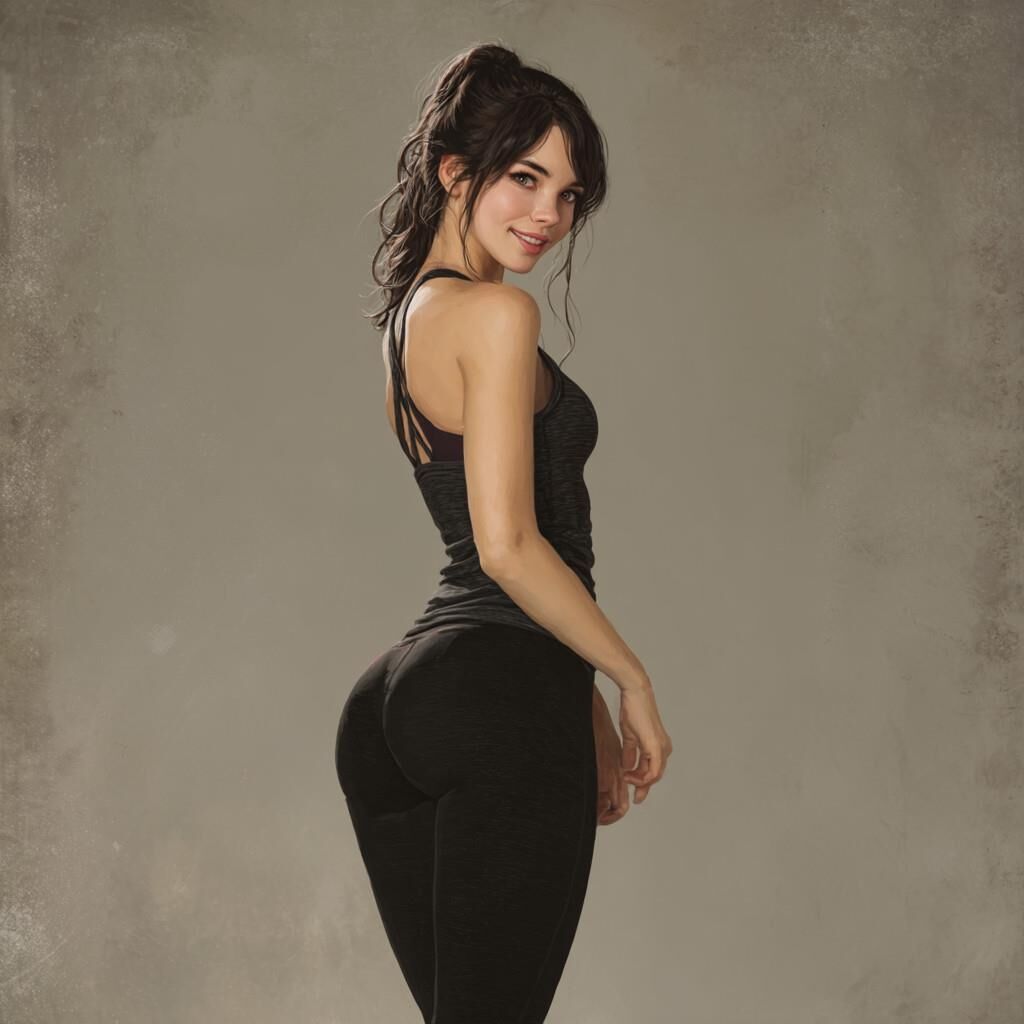 Women in Leggings I