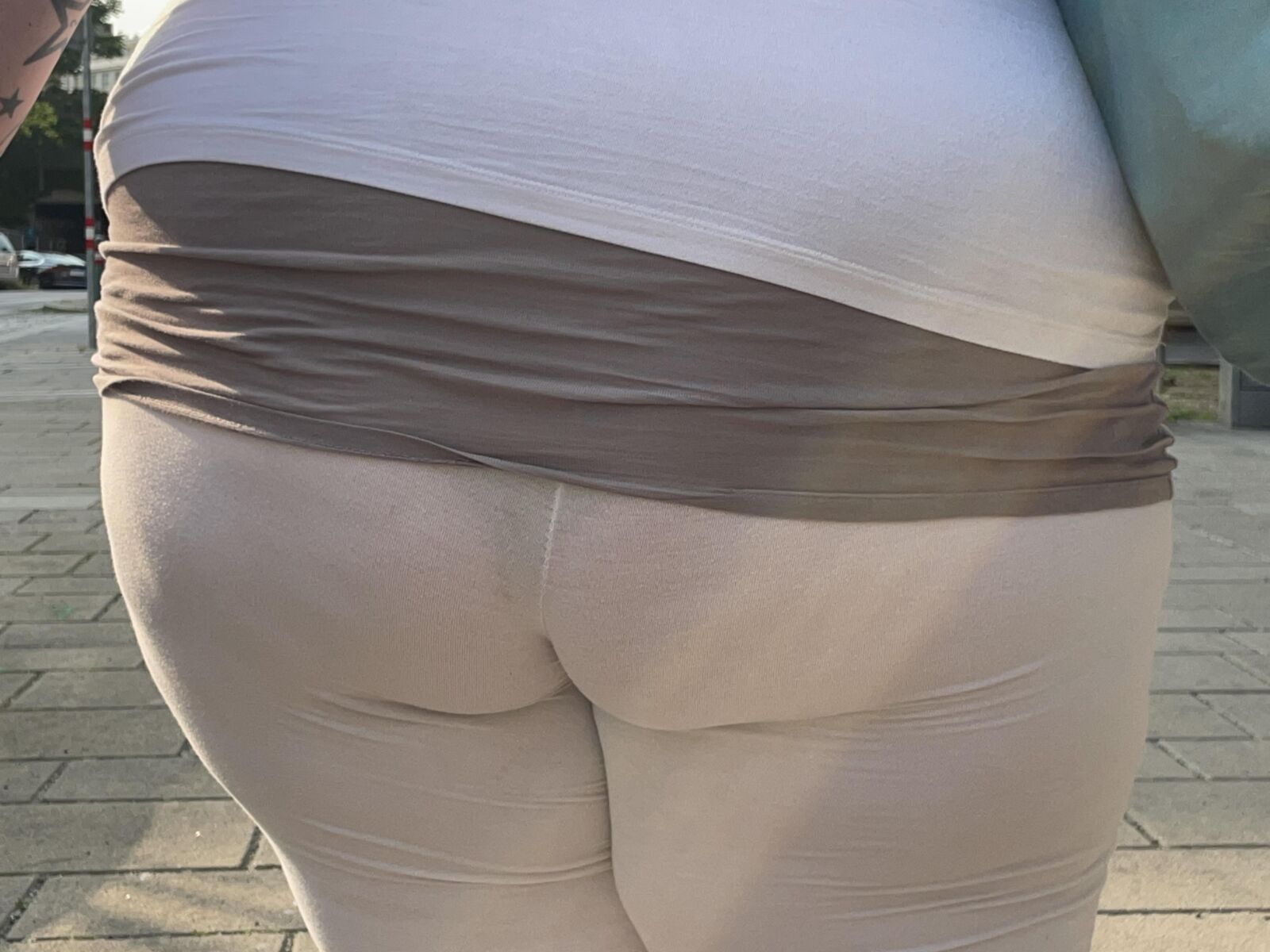 See through pants(ass)