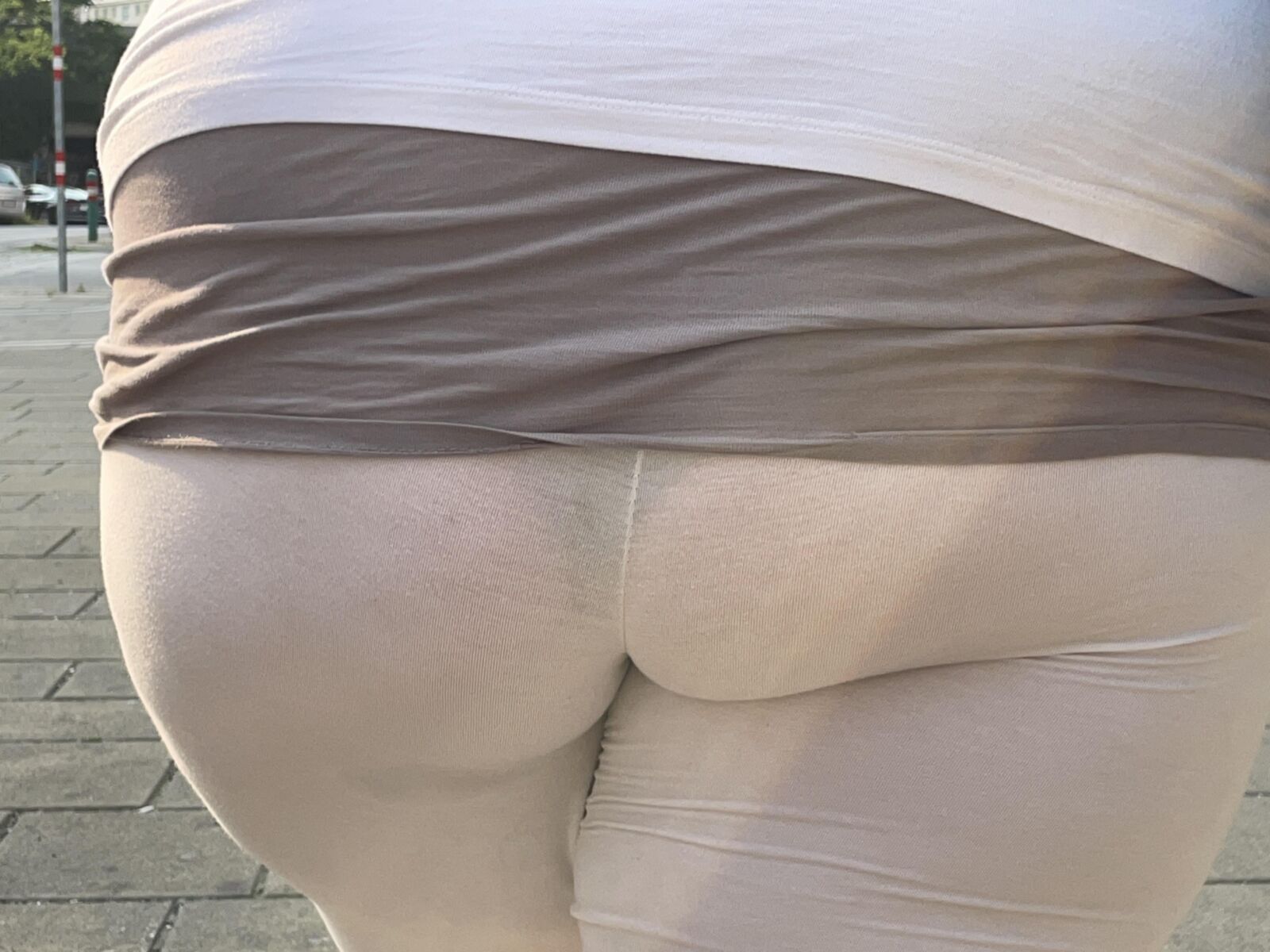 See through pants(ass)