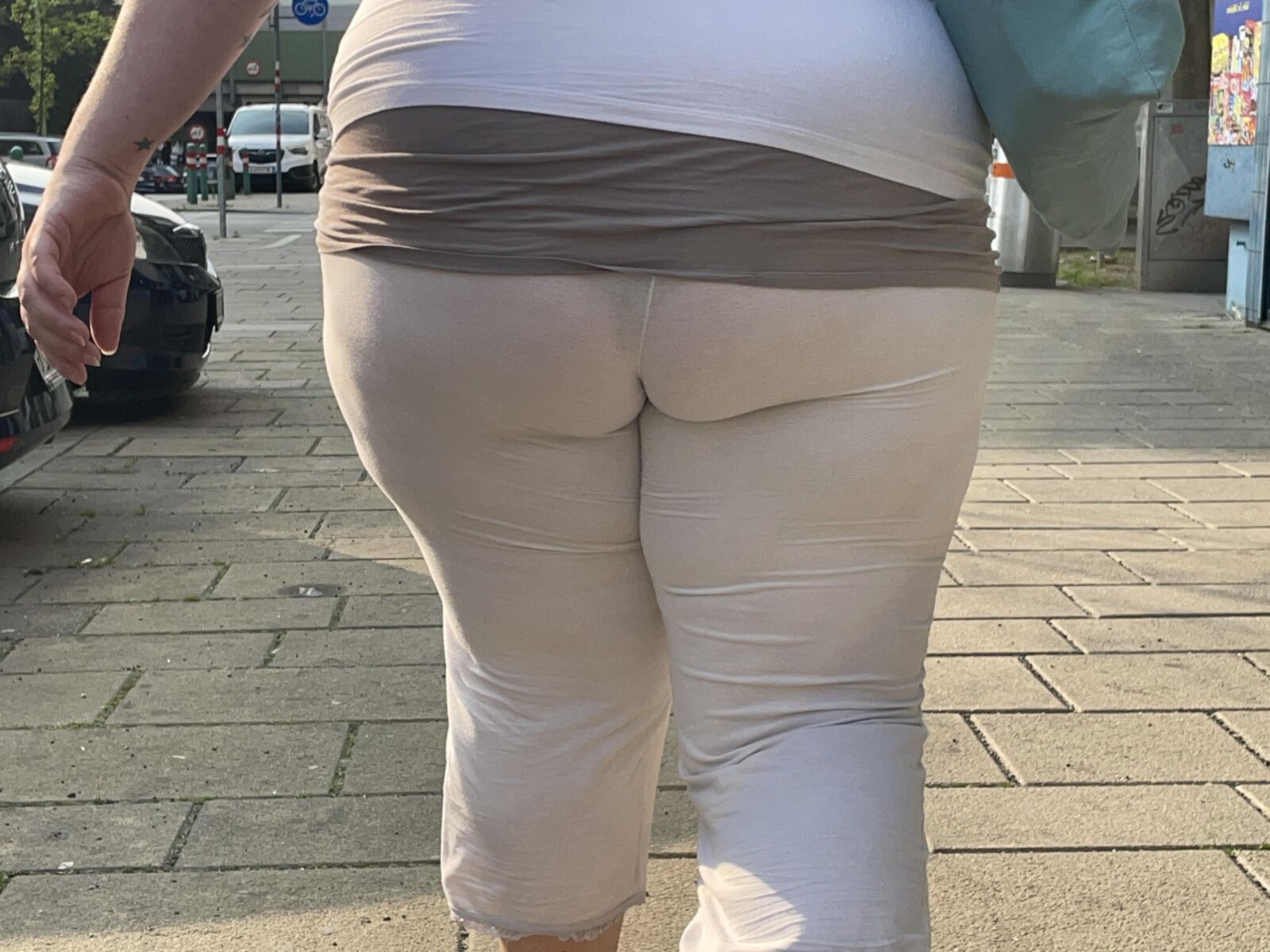 See through pants(ass)