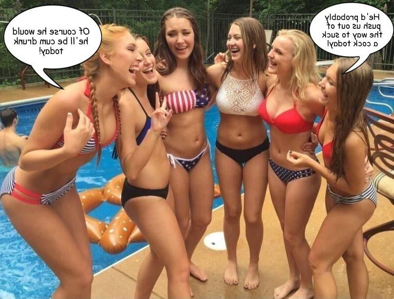 У бассейна вечеринка