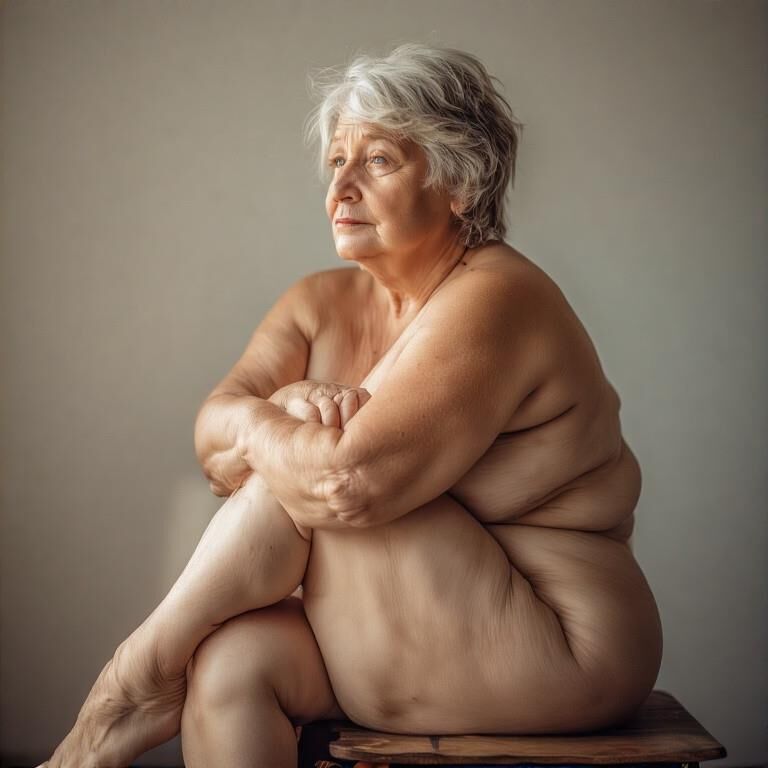 Позирует Grannies ai