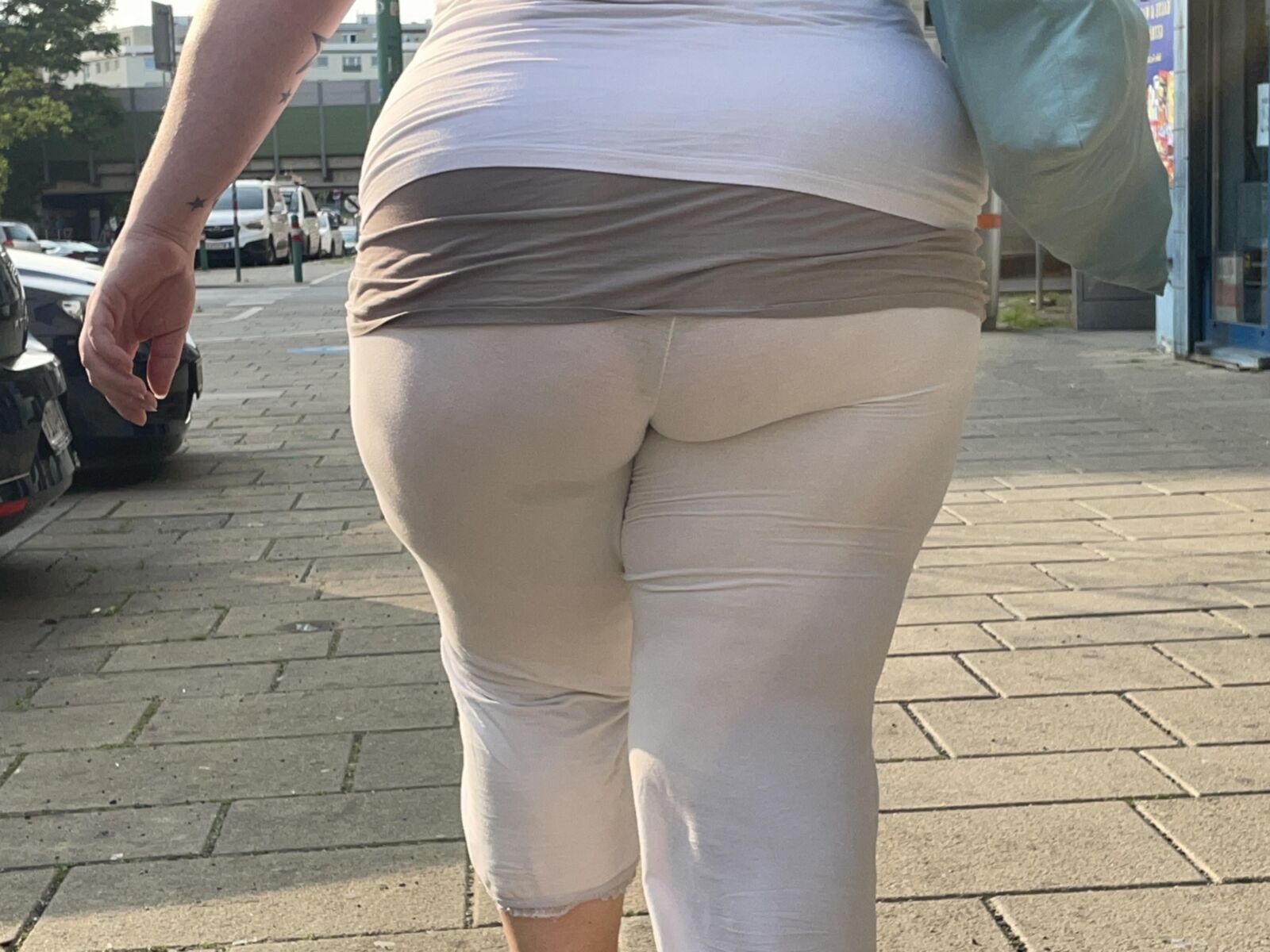 See through pants(ass)