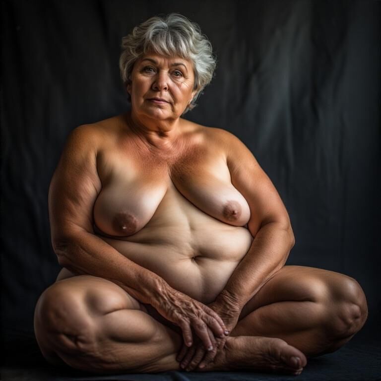 Позирует Grannies ai