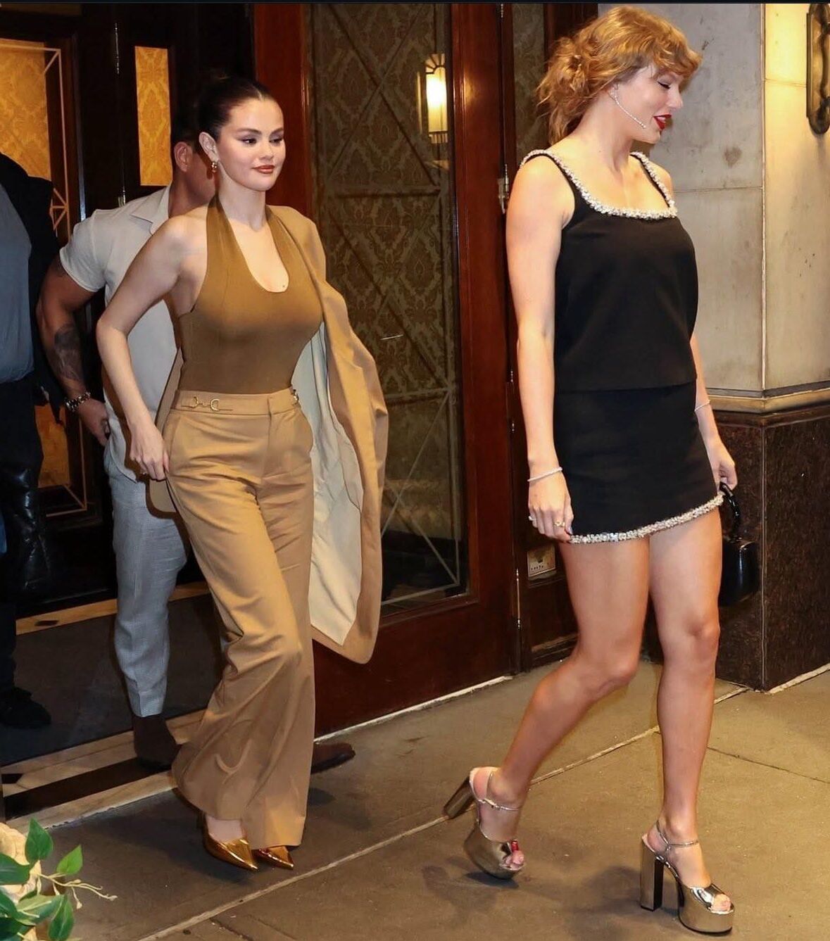 Taylor Swift and Selena Gomez Out for dinner in New York City 