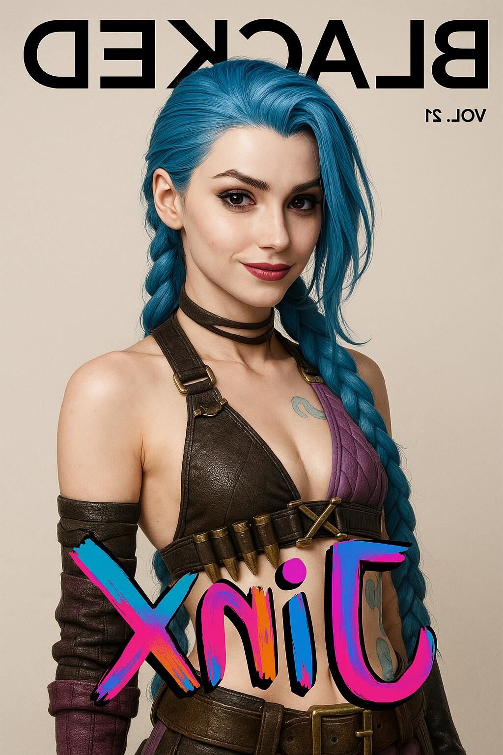 Jinx vs Vi Arcane League of Legends