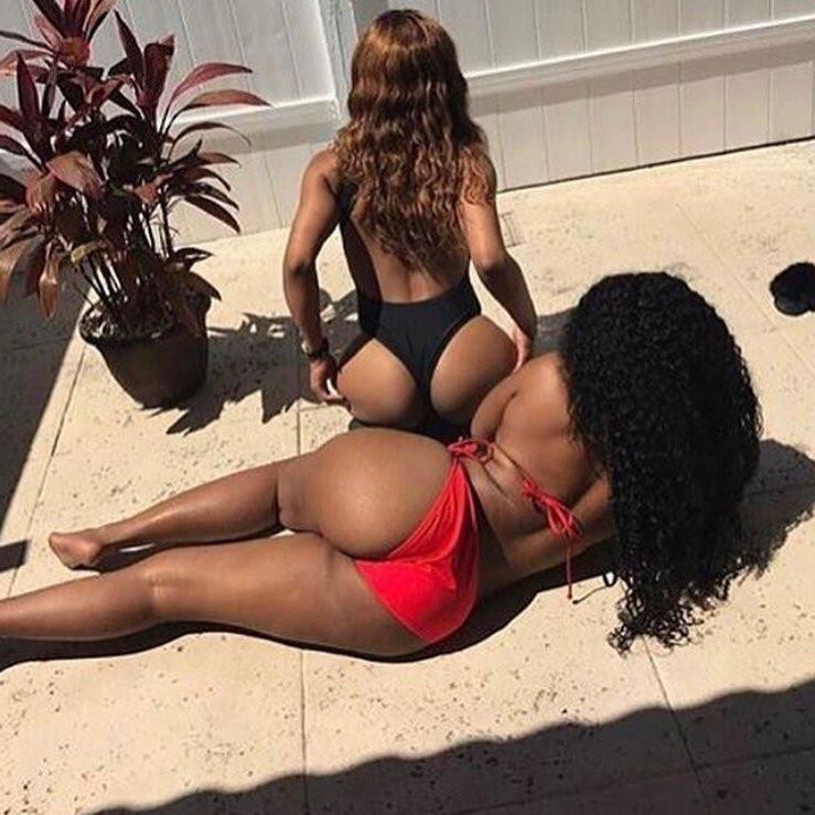 Houes avec des culs de phat