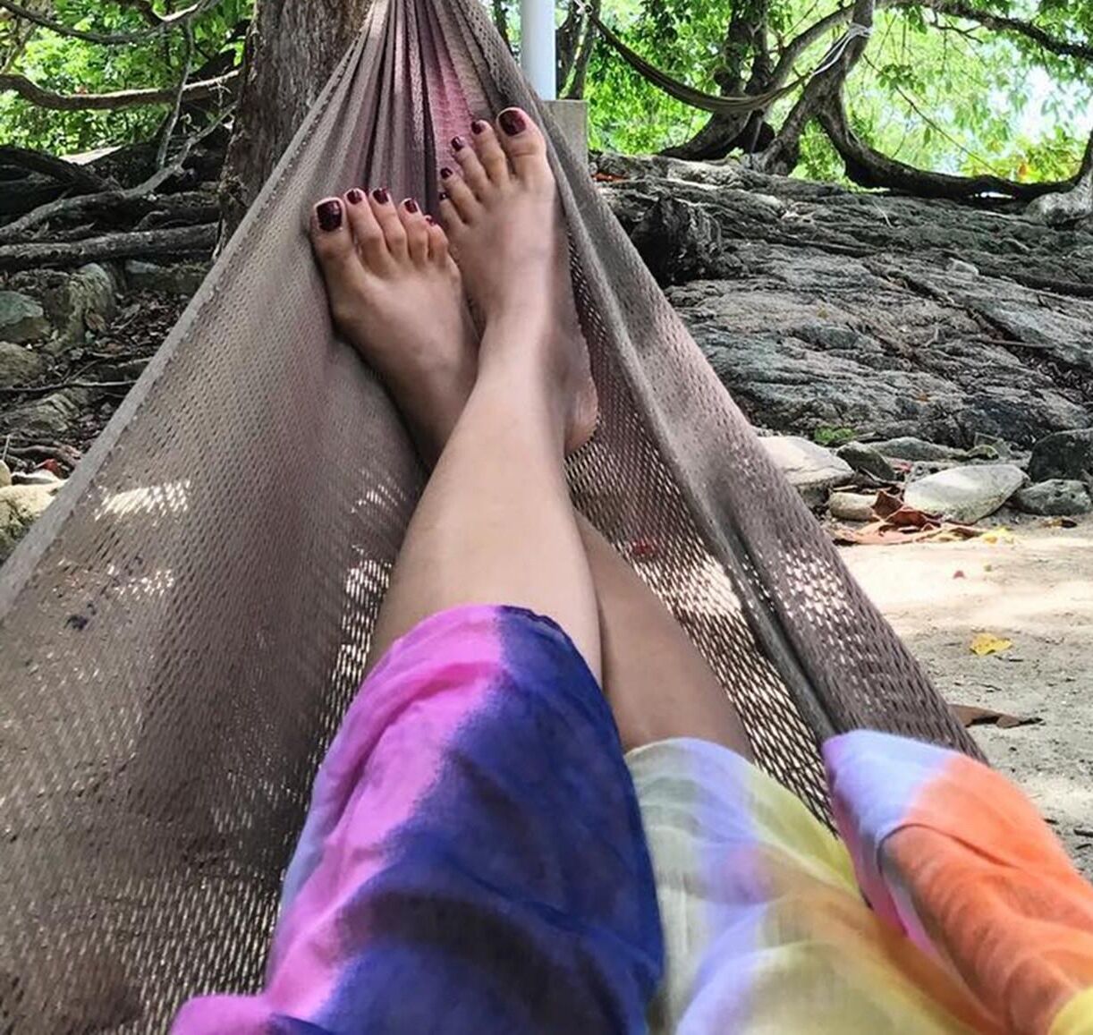 My Hotwife with beautiful Thick Sexy legs and yummy feet