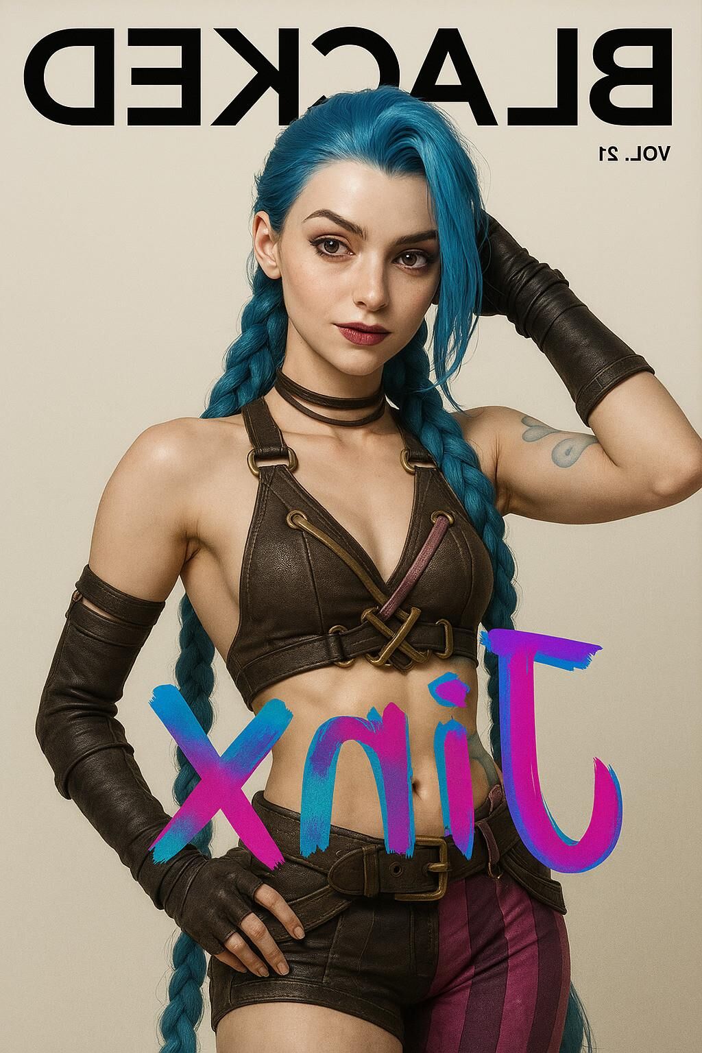 Jinx vs Vi Arcane League of Legends