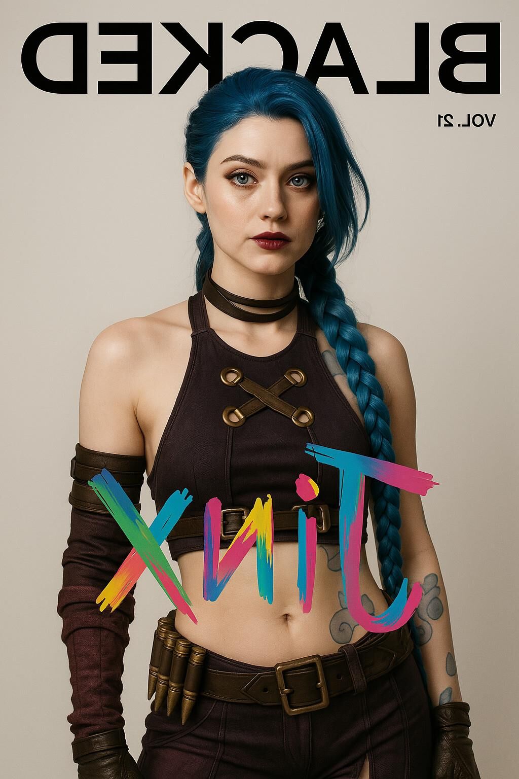 Jinx vs Vi Arcane League of Legends