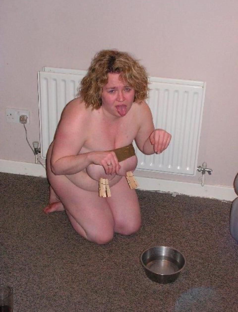  BbW Fat slaves in bondage