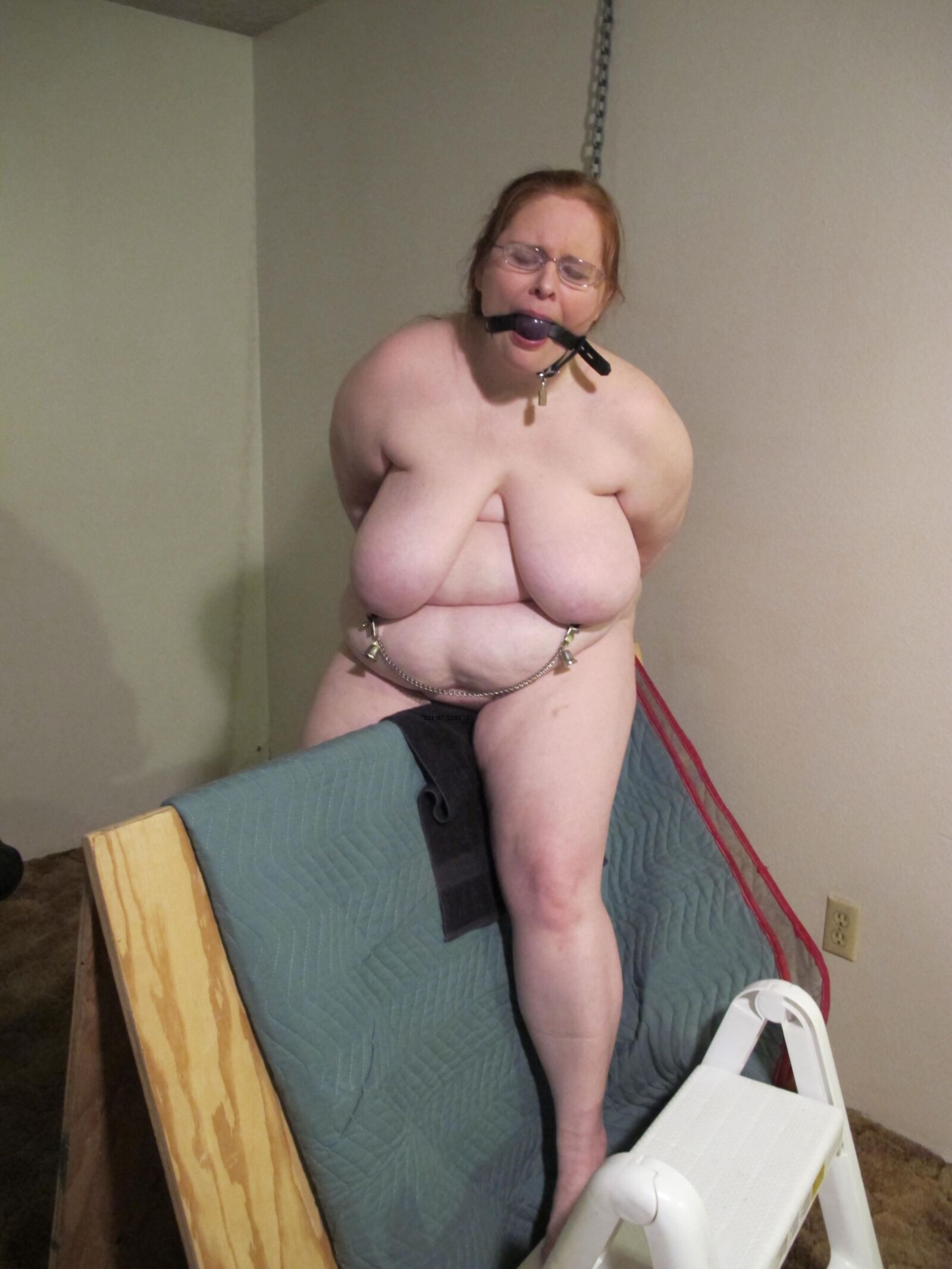 Fat slaves in bondage