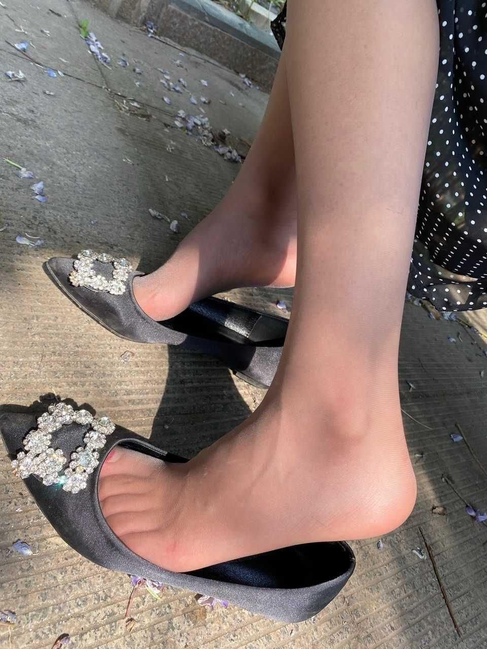 Meilleurs talons d'Asie en nylonfeet