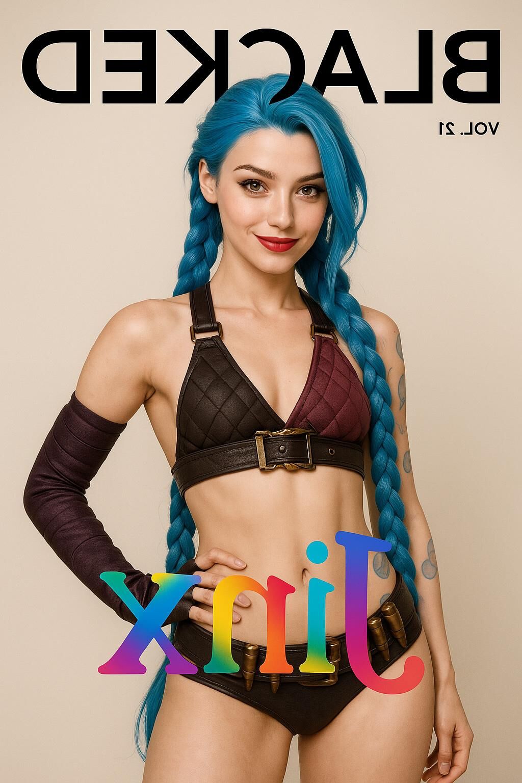 Jinx vs Vi Arcane League of Legends