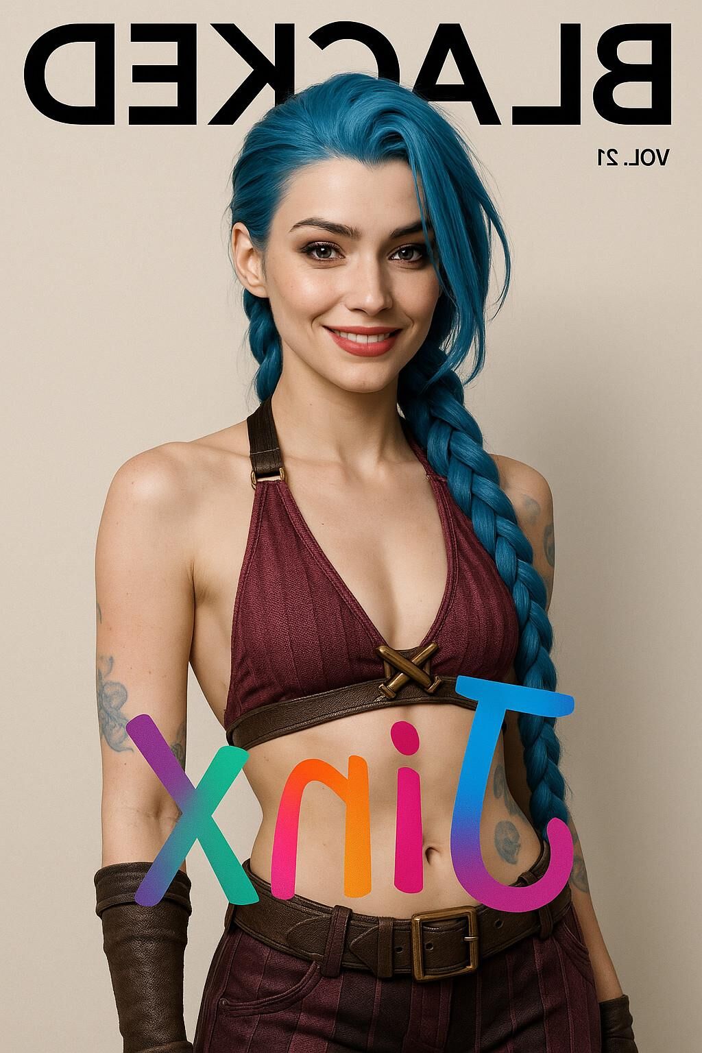 Jinx vs Vi Arcane League of Legends