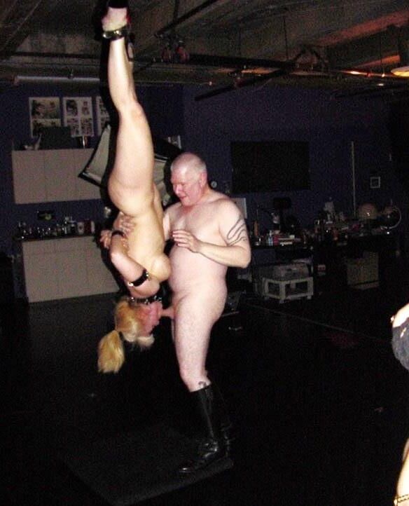 Suspension Skull Fuck